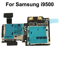 Wewoo Tiroir de Carte SIM pour Samsung Galaxy S IV / i9500 Câble flexible Flex Cable