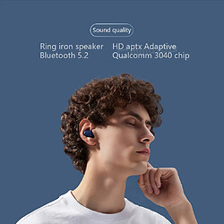 Universal Bluetooth sans fil 5.2 recharge rapide casque basse stéréo et microphone main libre MI écouteurs | écouteurs Bluetooth (bleu)