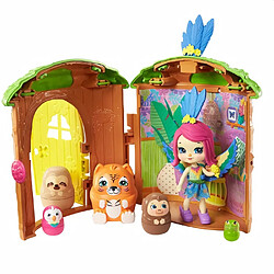 Enchantimals Poupée Maison Perroquet et Animal Surprise