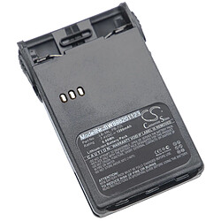 vhbw batterie compatible avec Puxing PX-888 Plus, PX-888K, PX-UV973 radio talkie-walkie (1200mAh, 7.4V, Li-Ion) + clip