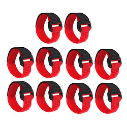 10pcs Collier De Coq No-Crow No Crow Noise Neck Belt Pour Poulet Rouge