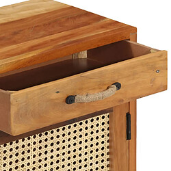 Acheter vidaXL Table de chevet 40x30x50 cm Bois de récupération massif