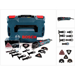 Bosch GOP 30-28 Découpeur-ponceur multiple 300 W Starlock Plus + Coffret L-BOXX + avec jeu d'accessoires de 16 pièces ( 0601237000 )