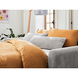 Lisa Design Owen - canapé 3 places convertible - couchage quotidien - matelas 12 cm - en velours côtelé pas cher