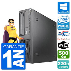 PC Fujitsu Esprimo E920 DT Intel G3220 RAM 32Go Disque 500Go Windows 10 Wifi · Occasion 