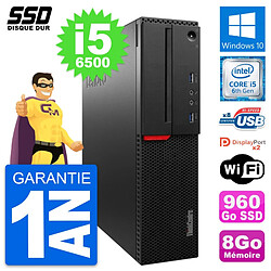 PC Lenovo ThinkCentre M800 SFF Intel i5-6500 RAM 8Go SSD 960Go Windows 10 Wifi · Occasion 