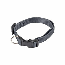 Paris Prix Collier Réglable pour Chien Essentiel 45cm Anthracite