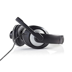 Avis NC Casque PC PRO Multimédia + Micro Tour d'oreille Stéréo | 2x 3.5 mm Rabattable Microphone 2.00 m Noir