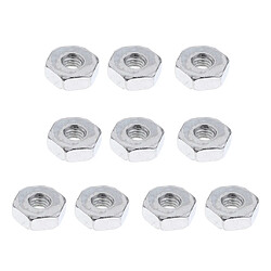 10pcs Boulons Écrous Barre De Tronçonneuse STIHL MS170 MS171 MS180 MS181 Durable