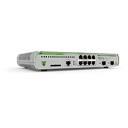 Allied Telesis AT-GS970M/10PS-50 Géré L3 Gigabit Ethernet (10/100/1000) Noir, Gris 1U Connexion Ethernet, supportant l'alimentation via ce port (PoE)