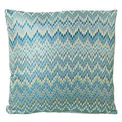 Coussin Alexandra House Living Bleu Textile 43 x 43 cm 