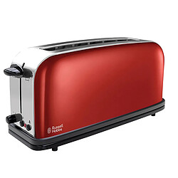 Grille-pains 1 fente 1000w rouge - 21391-56 - RUSSELL HOBBS