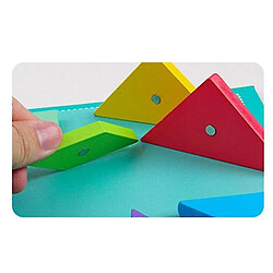 Avis Universal Enfants Cerveau Virgule Magnétique Puzzle 3D Puzzle Tangram Apprentissage Éducation Dessin Jeux de société