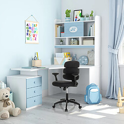 Chaise pivotante pour des enfants KID ERGOLINO B Noir hjh OFFICE pas cher