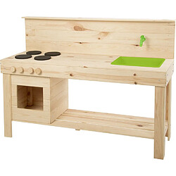 Kids In The Garden Cuisine d'été en bois pour enfants Cuisy XL. Cuisine d'été en bois pour enfants Cuisy XL