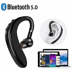 GUPBOO Nouveau casque Bluetooth d'affaires Bluetooth 5.0 haut-parleur mains libres casque Bluetooth casque Mini casque sans fil écouteurs intra-auriculaires pour tous les T 