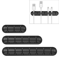 Wewoo QS-357 3 PCS Desktop Charging Data Cable Organizer Winder Set 