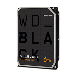 Disque dur Western Digital WD_BLACK 6 TB 