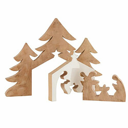 Paris Prix Statuette Déco Noël Crèche Puzzle 55cm Naturel