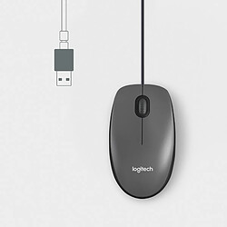 Logitech M100 Noir Souris filaire