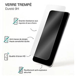 BigBen Connected Protège-écran pour Oppo A15 en Verre Trempé 2.5D Transparent