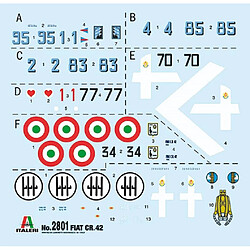 Italeri Maquette Avion Fiat Cr.42 Falco