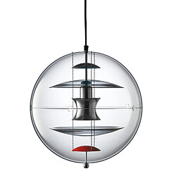 Universal Lustre planétaire sphérique de 40cm, comptoir de bar de restaurant moderne designer couvercle souple global 6.5W chaud, 220V, lustre acrylique doré 