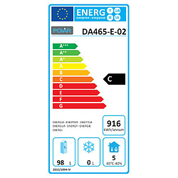 Avis Table Réfrigérée Positive de Soubassement à Roulettes 317 L - Polar