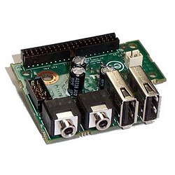 Carte Board Front Panel DELL Optiplex 755 760 780 SFF 0XW055 USB Audio & Micro · Occasion 