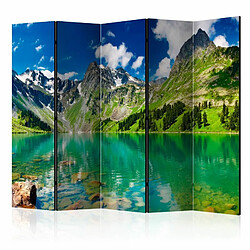 Paris Prix Paravent 5 Volets Mountain Lake 172x225cm 