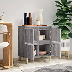 Avis Maison Chic Buffet,Meuble de Rangement,commode pour salon,Cuisine Sonoma gris 60x35x70 cm Bois d'ingénierie -MN64135