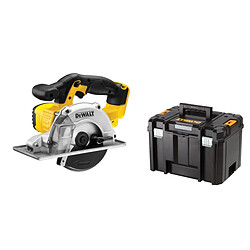 Dewalt DCS 373 NT Scie circulaire sans fil métal 18V Li-Ion + Coffret de transport TSTAK + Lame de scie 140mm - sans Batterie, sans Chargeur 