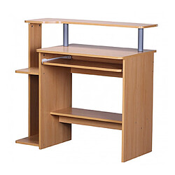 Mes Bureau informatique 90x90x94 cm naturel