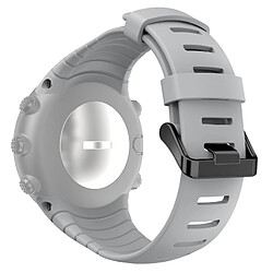 Acheter Wewoo Bracelet gris pour Sunnto Core Series Boucle Carré en Silicone TPU Bandes de Montre