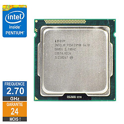 Processeur Intel Pentium G630 2.70GHz SR05S FCLGA1155 3Mo