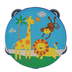 Tambourin 6 ""forêt World Print Tambourin Tambour Instrument De Musique Dance Party KTV Jouet