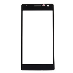 Wewoo Pour Nokia Lumia 730 Front noir Écran Extérieur Lentille pièce détachée