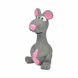 Paris Prix Jouet pour Chien Souris 14cm Gris