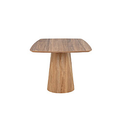 Avis Lisa Design Casablanca - table à manger - bois - 180 cm