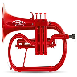 Classic Cantabile MardiBrass bugle Sib en plastique rouge