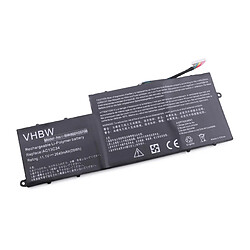 Batterie Li-Ion vhbw 2640mAh (11.4V) pour ordinateur portable, Notebook Acer Aspire V5 122P, Aspire V5-122P. Remplace: AC13C34.