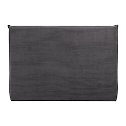 Avis Vente-Unique Tête de lit 160 cm - Velours côtelé - Gris anthracite - AMBRILIA