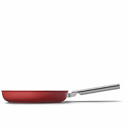 Poêle 28 cm SMEG CKFF2801RDM Rouge mat