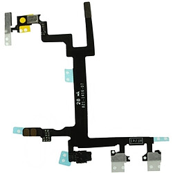 Wewoo Pour iPhone 5 pièce détachée Switch Flex Cable Volume du bouton d'alimentation et Silent Switch Clavier