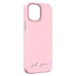 Coque iPhone 13 Mini Recyclable Just Green Rose