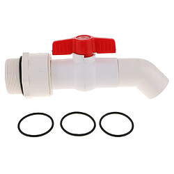 Robinet de remplacement pour le remplacement du tonneau de 45 degrés upvc pour la sortie de l'eau de 40mm Robinet