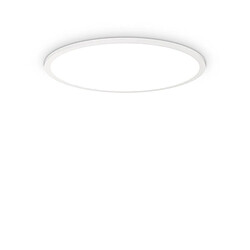 Ideal Lux 60cm Semi Plafonnier LED Intégré Blanc, 3000K, IP40 Matériau : Métal,plastique,aluminiumColoris : Blanc MatNombre d'ampoules : 1Type d'ampoule : LED intégréPuissance max par ampoule (W) : 53Ampoules incluses : OuiIP : 40Haut