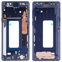 Wewoo Plaque de cadre moyen avec touches latérales pour Samsung Galaxy Note9 SM-N960F / DSSM-N960USM-N9600 / DS bleu