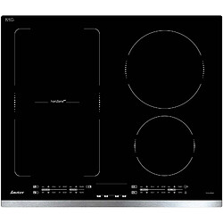 Table de cuisson à induction 60cm 4 feux 5000w noir - spi4664x - SAUTER