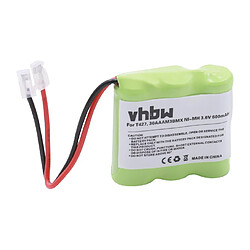 vhbw NiMH batterie 600mAh (3.6V) pour téléphone sans fils Master Veraphone Micro comme T427, 30AAAM3BMX. 